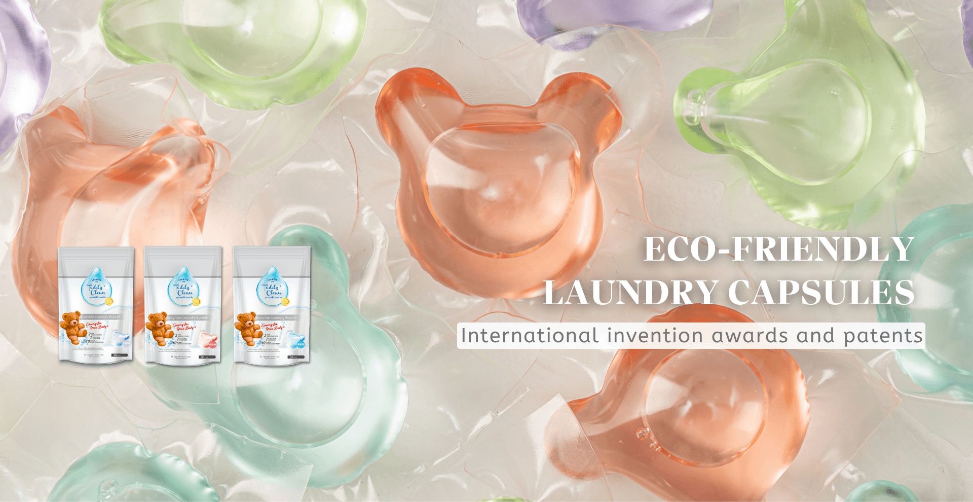 Sea Mild eco-friendly laundry capsules