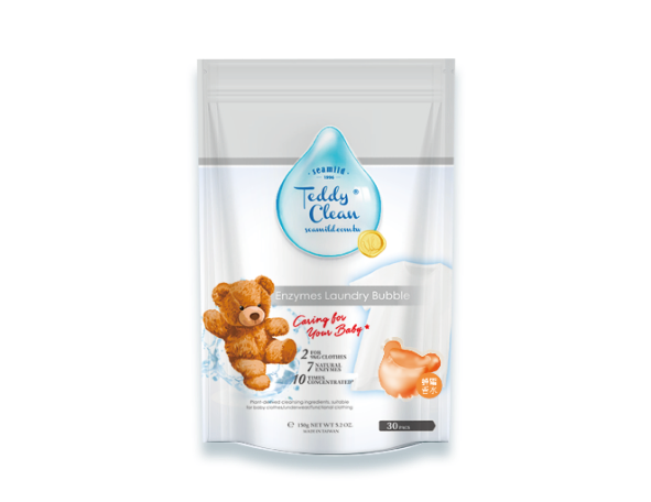 Teddy Clean Eco-Friendly Laundry Pods (Honey Perfume)