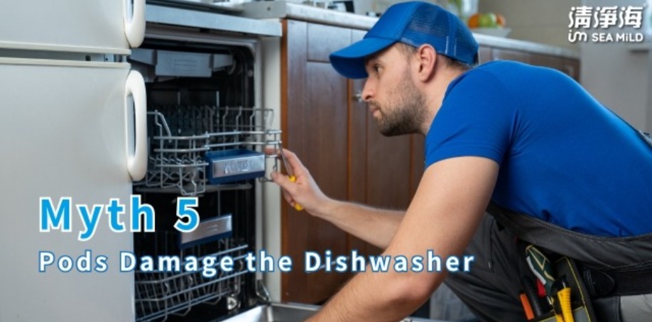 Myth 5: Pods Damage the Dishwasher